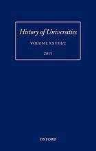 History of Universities