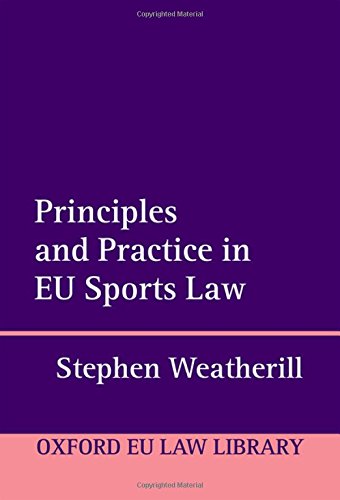 Principles and Practice in Eu Sports Law