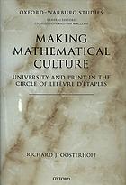 Making Mathematical Culture