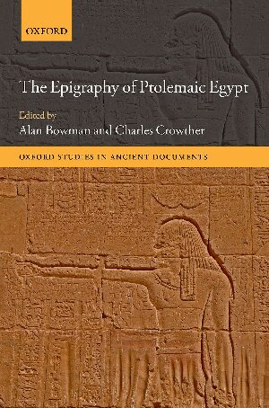 The Epigraphy of Ptolemaic Egypt