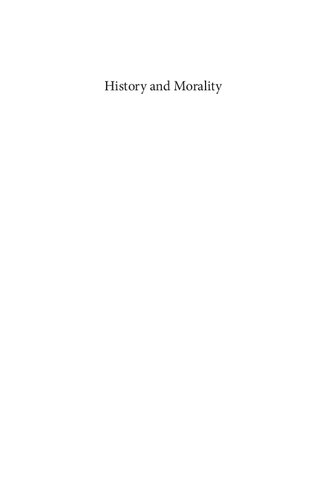 History and Morality