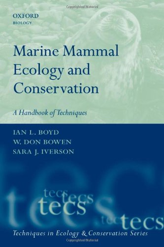 Marine Mammal Ecology and Conservation