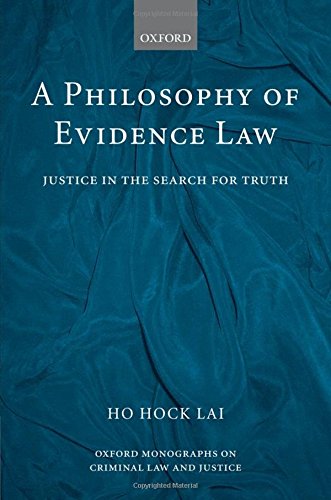 A Philosophy of Evidence Law