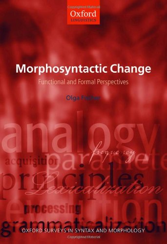 Morphosyntactic Change