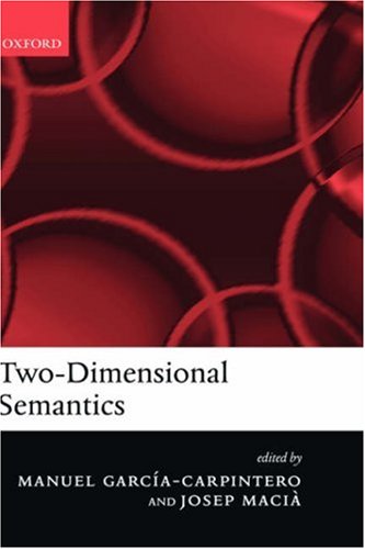 Two-Dimensional Semantics