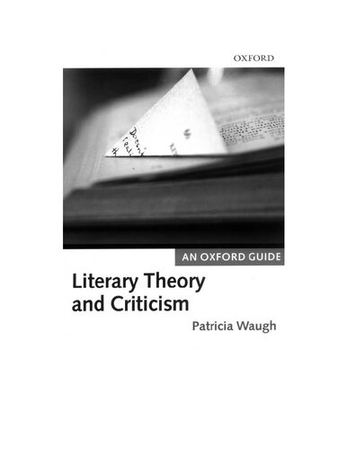 Literary Theory and Criticism