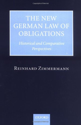 The New German Law of Obligations