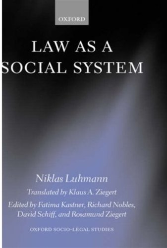 Law as a Social System