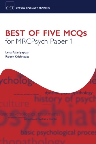 Best of Five McQs for Mrcpsych Paper 1