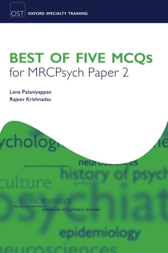 Best of Five McQs for Mrcpsych Paper 2