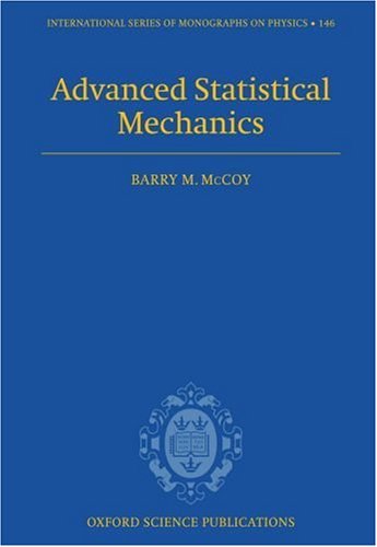 Advanced Statistical Mechanics