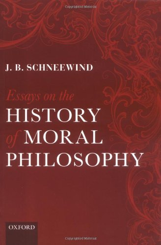 Essays on the History of Moral Philosophy