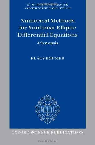 Numerical Methods for Nonlinear Elliptic Differential Equations