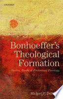 Bonhoeffer's Theological Formation