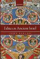 Ethics in Ancient Israel