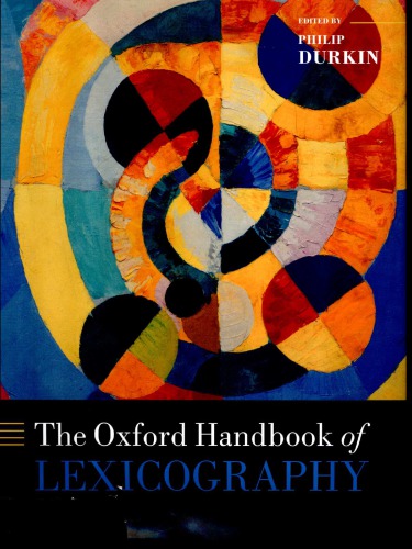 The Oxford Handbook of Lexicography