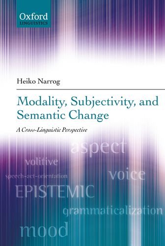 Modality, Subjectivity, and Semantic Change