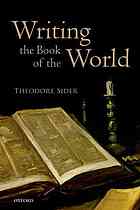 Writing the Book of the World