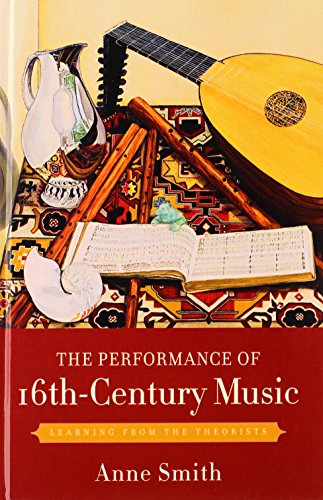 The Performance of 16th-Century Music