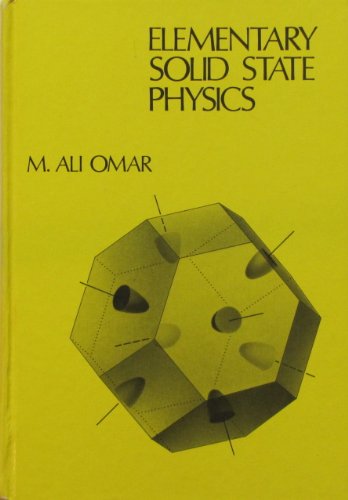 Elementary Solid State Physics