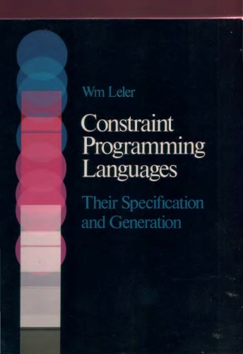 Constraint Programming Languages