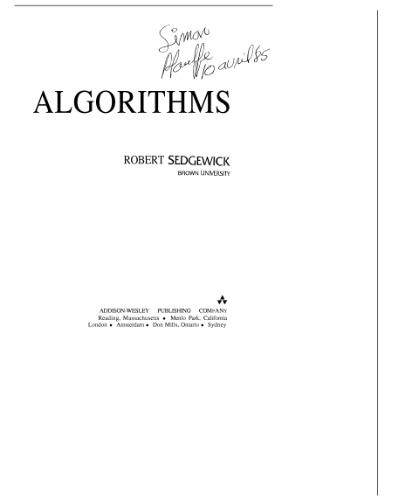 Algorithms