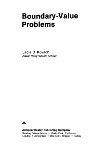 Boundary-Value Problems