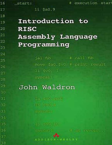 Introduction to RISC Assembly Language Programming