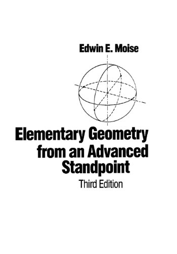 Elementary Geometry from an Advanced Standpoint