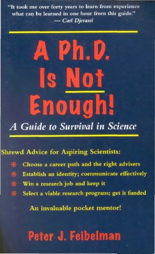 A Ph.d. Is Not Enough!