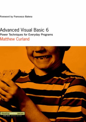 Advanced Visual Basic 6