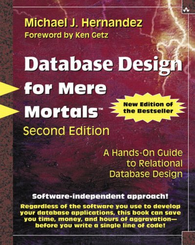 SQL queries for mere mortals : a hands-on guide to relational database design