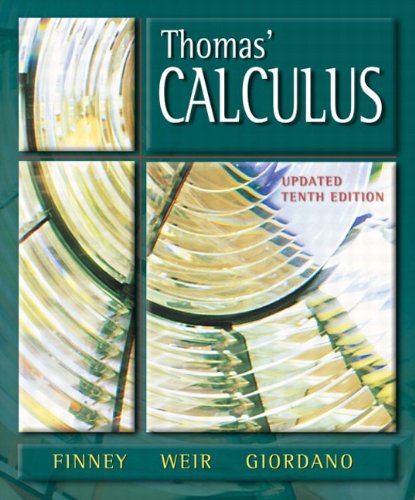 Thomas' Calculus [With Mathxl Student Access Kit]