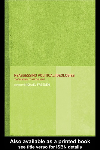 Reassessing Political Ideologies