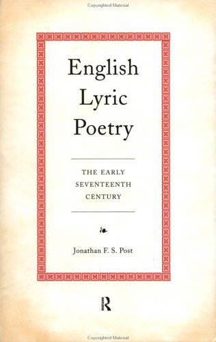 English Lyric Poetry