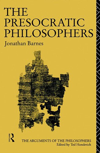 The Presocratic Philosophers
