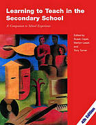 Learning to Teach in the Secondary School