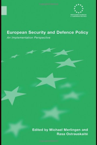 European Security And Defence Policy