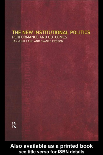 The New Institutional Politics