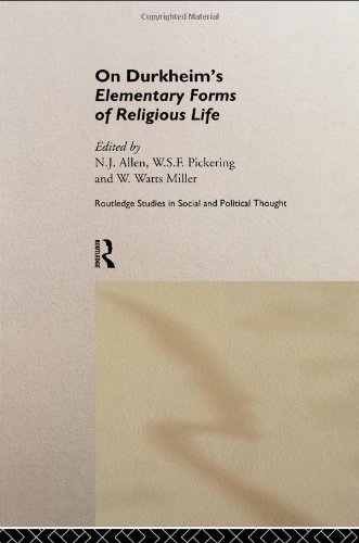 On Durkheim's Elementary Forms of Religious Life