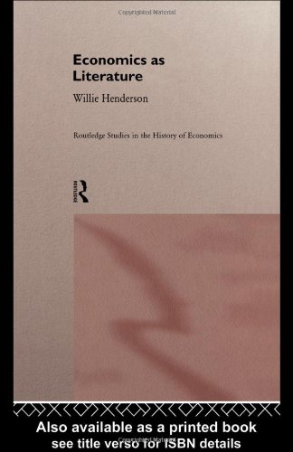 Economics as Literature