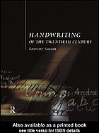 Handwriting of the twentieth century