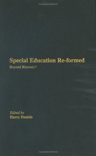 Special Education Reformed