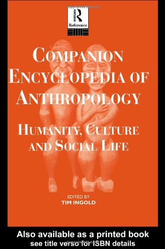 Companion Encyclopedia of Anthropology