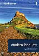 Modern Land Law