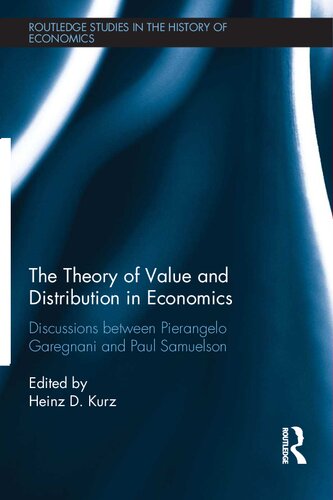 The Theory of Value and Distribution in Economics