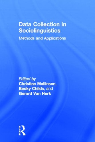 Data collection in sociolinguistics methods and applications