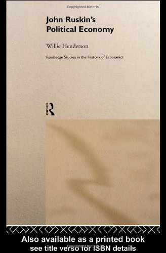 John Ruskin's political economy