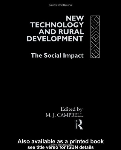 New technology and rural development : the social impact