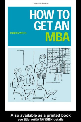 How to Get an MBA